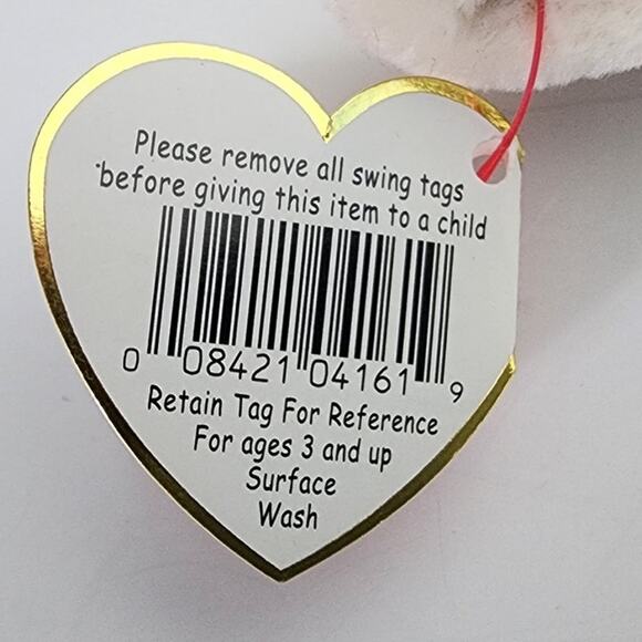 Ty Beanie Baby Pouch the Kangaroo 1996 Retired MWMT Vintage Collectible Plush - Picture 9 of 14